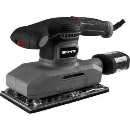 Graphite-Schleifmaschine Exzenterschleifer (Exzenterschleifer 380 W, Schleifplatte 115 x 230 mm)