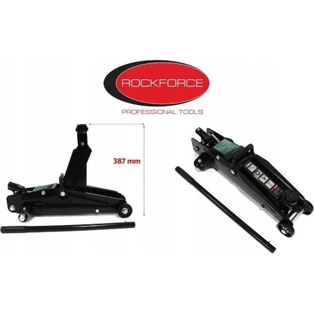 Rockforce Hydraulischer Werkstattheber 2,5 t mit Arretierung