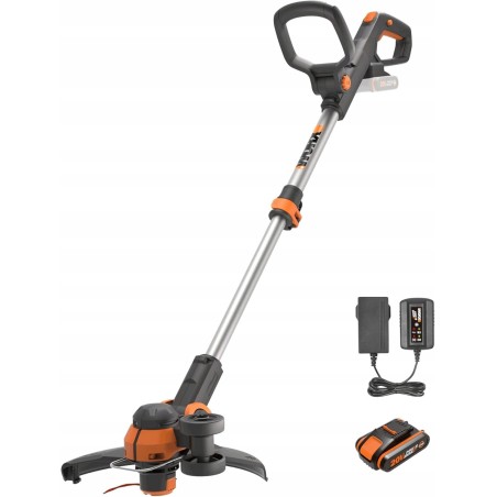 WORX WG163E.1 Rasentrimmer, Set mit Akku und Zubehör, neu