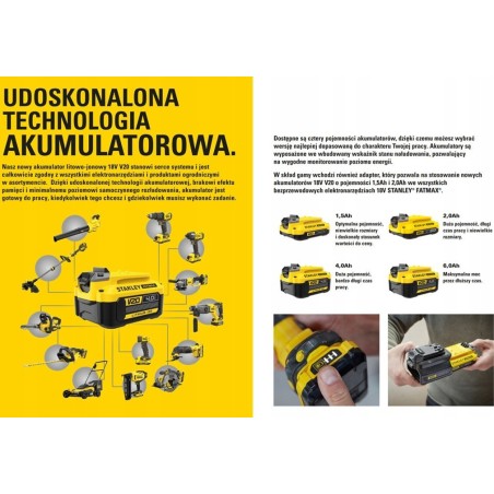 Stanley ST DELTA V20 Schleifmaschine SFMCW221D1S BL 1x2,0 Ah