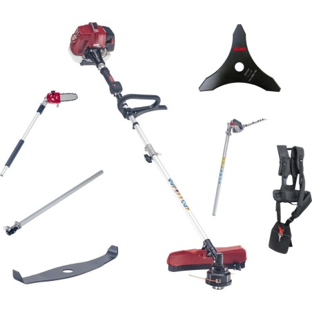 Solo by AL-KO Multifunktions-Motorgerät Solo by AL-KO 130 MT: Motorsense + Heckenschere + Astschere für