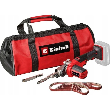 Einhell Akku-Bandfeile TE-BF 18 Li-solo, 18 Volt, elektrische Feile (rot/schwarz, ohne Akku und Ladegerät, i