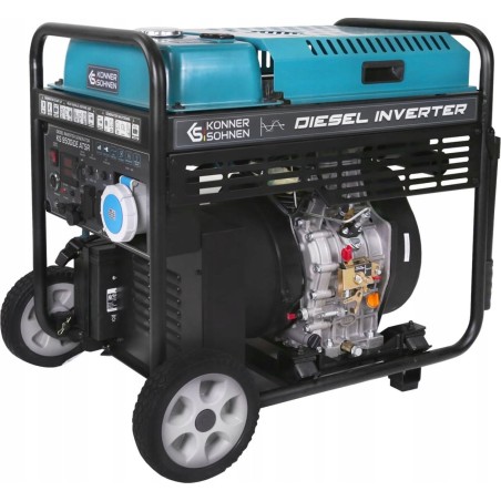 KS DIESEL-INVERTER-GENERATOR KS 9500iDE ATSR 10 kW 230 V