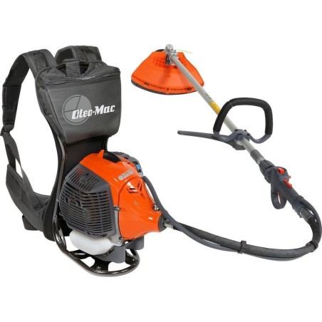 Oleo-Mac OLEO MAC BCF 550 PROFI Rucksack-Motorsense für Gras BCF550 Professioneller Freischneider, Trimmer