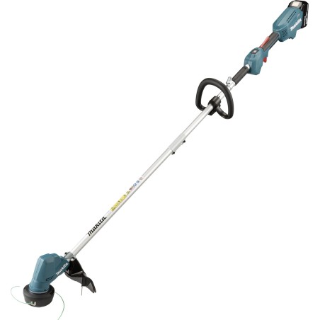 Makita Makita Akku-Rasentrimmer DUR192LRT1, 18 V (blau/schwarz, Li-Ionen-Akku 5,0 Ah)