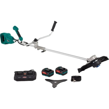 NAC BKB-2B40-LI-2x20V Akku-Säge + 2x Akku 4,0 Ah + Doppel-Ladegerät