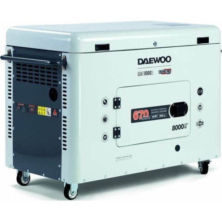 Daewoo-Stromaggregat 11000SE, 8000 W, 3-phasig