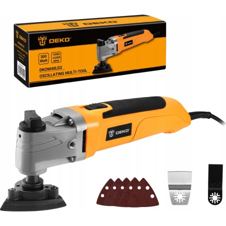 Deko Multitool mit oszillierendem Antrieb, 400 W (DKOM40LD2)