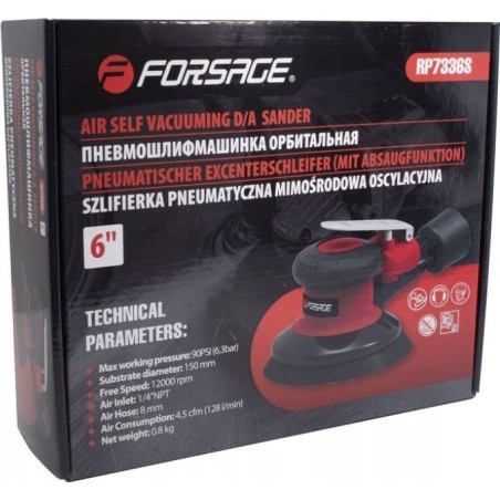 Forsage-Schleifmaschine – Druckluftbetriebene Exzenter-Oszillationsschleifmaschine