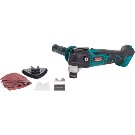 Blaupunkt Multifunktions-Oszillationswerkzeug BP5122, 18 V, Akku 2 Ah + Ladegerät