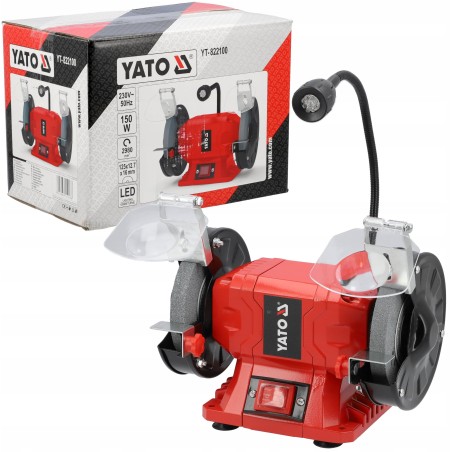 YATO Tischschleifmaschine 150 W (125 x 12,7 mm)