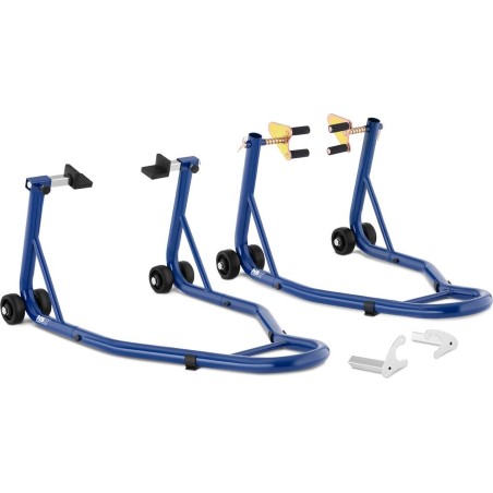 MSW Motorrad-Hebeständer vorne und hinten bis 200 kg SET Motorrad-Hebeständer vorne und hinten bis 200 kg SET