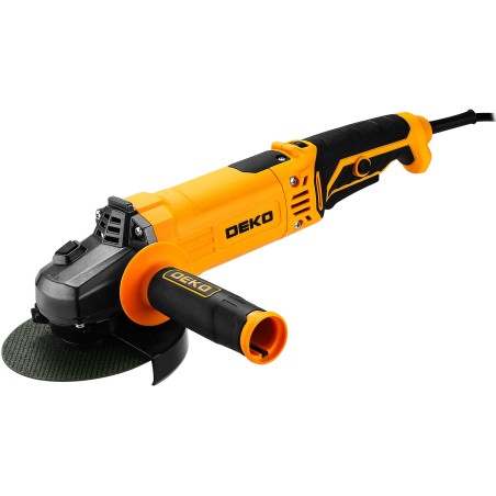 Winkelschleifer, 125 mm, leistungsstark, 1100 W, Netzbetrieb, DIAX + 3 DEKO-Scheiben