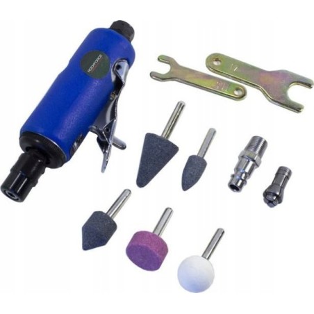 Rockforce-Schleifmaschine – Druckluftschleifmaschine + Schleifaufsätze