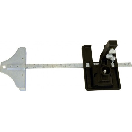 Beschaffung einer verstellbaren Seitenführung für das Polystyrol-Schneidemesser EDMA