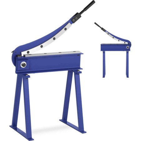 MSW Guillotine-Schere, manuelle Blechschere, Stärke 1,5 mm, Breite 500 mm Guillotine-Schere, manuelle Blechschere