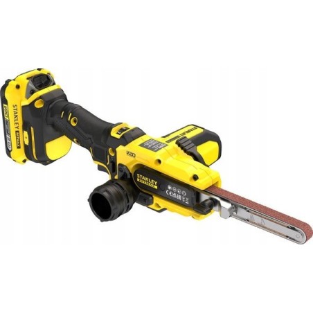 Stanley-Schleifmaschine, Bandfeile V20, 2x2,0 Ah, 13 mm, SFMCE210D2K