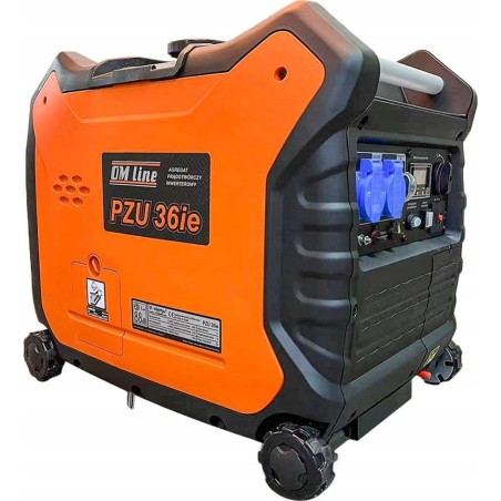 OLEO-MAC-Stromaggregat mit Inverter, Modell PZU 36ie, 3,0 kW