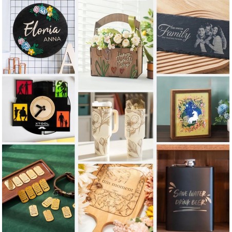 xTool S1 Lasergravurmaschine 20 W, 600 mm/s, 498 x 333 mm