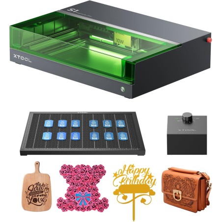 xToolS1 Lasergravur- und Schneidemaschine, 10 W, 400 mm/s