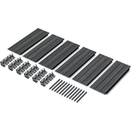 Gartenpflaster BASE WOODY IBWH 1480 x 1290 x 250 mm – Anthrazit