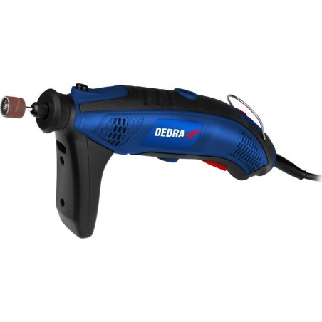 Dedra-Schleifmaschine, Mini-Schleifmaschine 170 W – Set mit 44 Zubehörteilen, Koffer