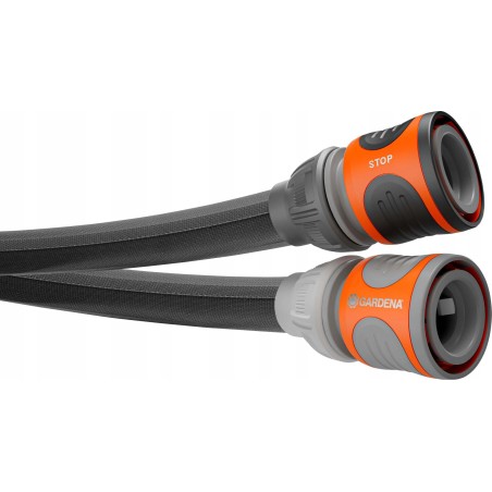 Gardena Gardena Textilschlauch Liano Life 1/2, 10 Meter (dunkelgrau, Modell 2023)