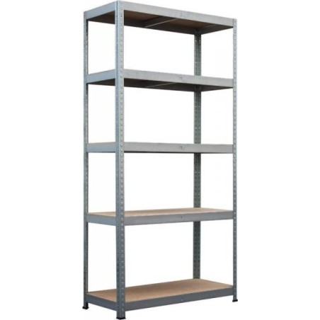 METALLREGAL STR120ND 180 × 75 × 30 cm, VERZINKT (1 STÜCK)