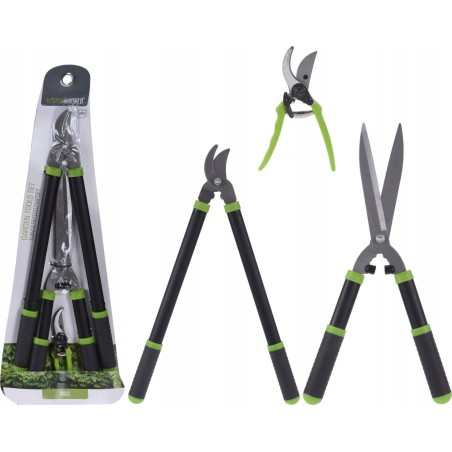 ProGarden Gartenscheren-Set, 3-teilig