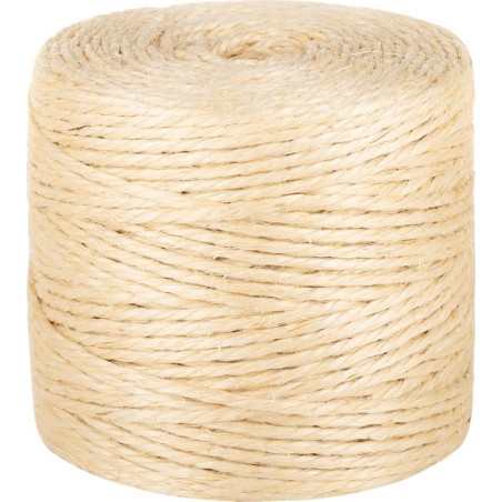 vidaXL vidaXL Seil, 100 % Sisal, 4 mm, 250 m