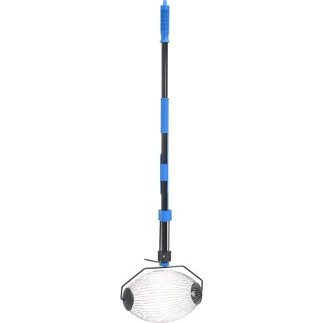 vidaXL vidaXL Nusssammler, blau, 127 cm, Stahl
