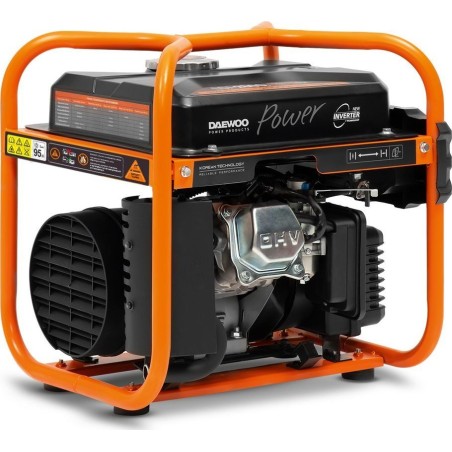 Daewoo-Stromaggregat DAEWOO GDA 2600i – Inverter-Stromaggregat, 2x16 A, Leistung 2,2 kW