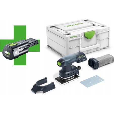 Festool Akku-Exzenterschleifer RTSC 400-Basic-ERGO (577028) 1 x Akku 3,1 Ah
