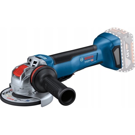 Bosch X-LOCK Akku-Winkelschleifer GWX 18V-10 P Professional solo, 18 Volt (blau/schwarz, ohne Akku und Ladegerät)