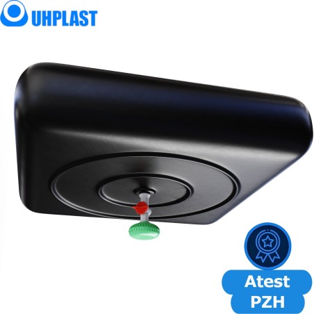 UHP Dusche mit 160-Liter-Wassertank UHP SHOWERON shower-160 Schwarz