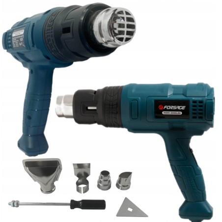 ELEKTRISCHE HEIZLAMPEN 2000 W, 3 STUFEN + 4 DÜSEN