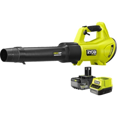 Akku-Laubbläser RYOBI ONE+ HP RY18BLXD-150, 18 V, 5,0 Ah, 12,7 m³/min, 193 km/h