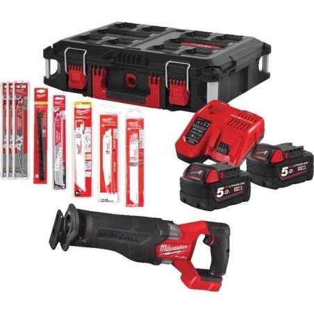 Milwaukee-Säbelsäge MILWAUKEE.SABER SAW M18FSZ100P-502P +Zubehör ...