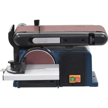 vidaXL Schleifmaschine – Elektrische Scheiben- und Bandschleifmaschine, 370 W, 150 mm