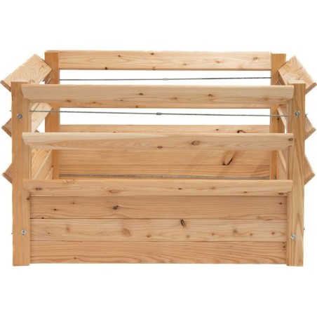 Westmann Westmann Hochbeet aus Lärchenholz Premium XXL Natura 125 x 91 x 73 cm