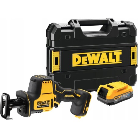 Dewalt 18-V-XR-Säbelsäge, 1 x 1,7-Ah-PowerStack-Akku