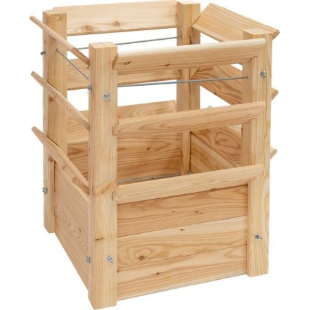 Westmann Westmann Hochbeet aus Lärchenholz Premium L Natura 66 x 66 x 73 cm