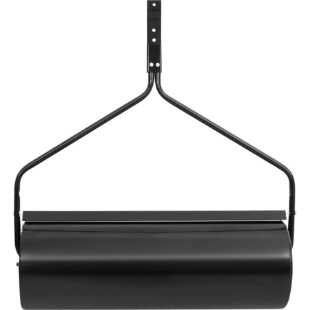 vidaXL vidaXL Rasenwalze, schwarz, 63 l, Eisen