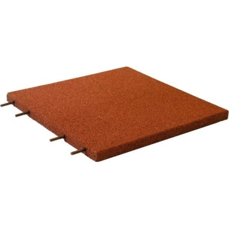 Falk Gummifliese 50 x 50 x 3 cm, rot, NORDIC PLAY Active (810-167)