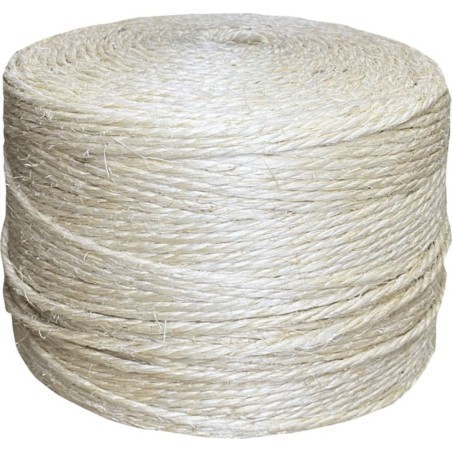 vidaXL Seil, 100 % Sisal, 4 mm, 500 m