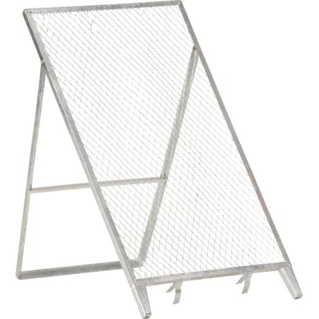 vidaXL Gartensieb aus verzinktem Stahl