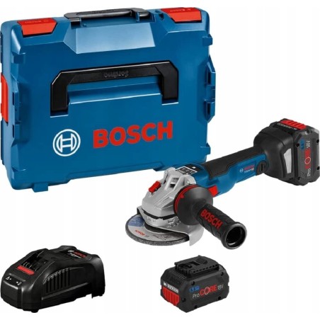 Bosch Professional Akku-Winkelschleifer BOSCH Professional GWS, 18V-10 SC (2x ProCORE18V 5,5 Ah), 18 V, 12