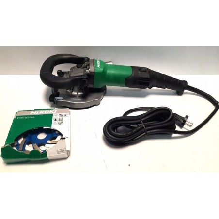 HIKOKI.BETON-SCHLEIFMASCHINE 125 mm 1900 W GM13Y WSZ + SCHLEIFSCHEIBENKOFFER