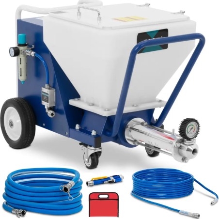 Putzaggregat, Putzmaschine, 30 bar, 40 l, 18 l/min, 2800 W Putzaggregat, Putzmaschine, 30 bar, 40 l, 18 l/min