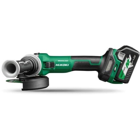 HIKOKI.WINKELSCHLEIFER. 36 V, 125 mm, G3613DE WQZ, 2 × 2,5 Ah, MV BL, HSC